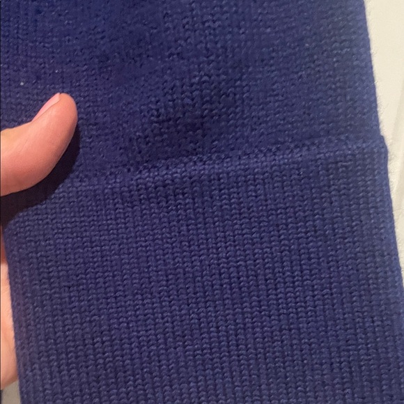 JCREW button detail Women's Navy Blue Wool Jacket M - Picture 5 of 9